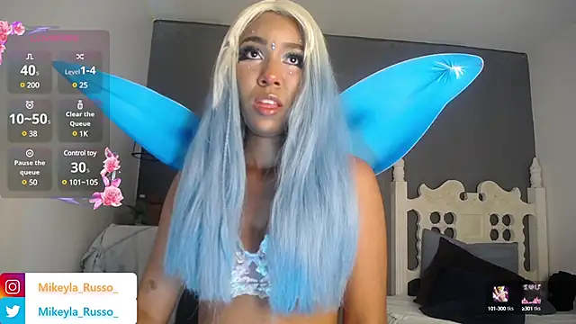 Snapshot of Mikeyla-Russo chatting on December 13, 2024, 11:17 pm Mikeyla-Russo online show from December 13, 2024, 11:17 pm