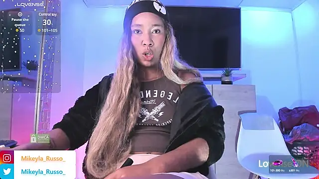 Snapshot of Mikeyla-Russo chatting on January 18, 2025, 9:02 pm Mikeyla-Russo online show from January 18, 2025, 9:02 pm