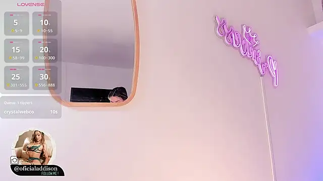 Addison baker online show from February 1, 2025, 2:05 am