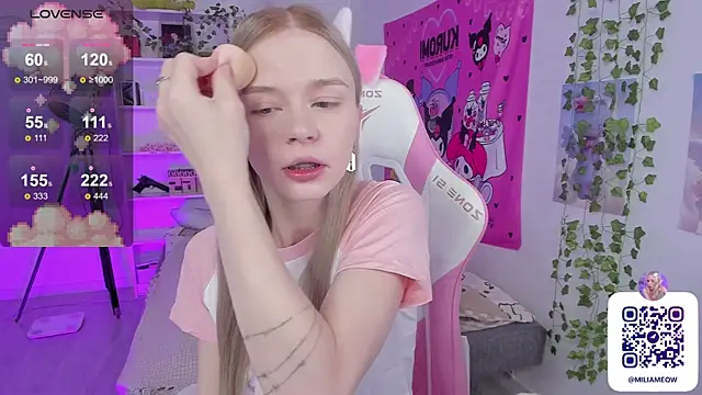 Snapshot of Milia_Parker chatting on February 14, 2025, 10:25 pm Milia Parker online show from February 14, 2025, 10:25 pm