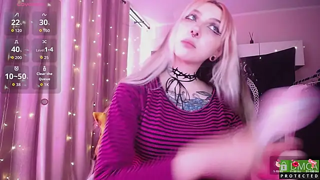 JustMeowGirl online show from June 27, 2026, 5:56 am