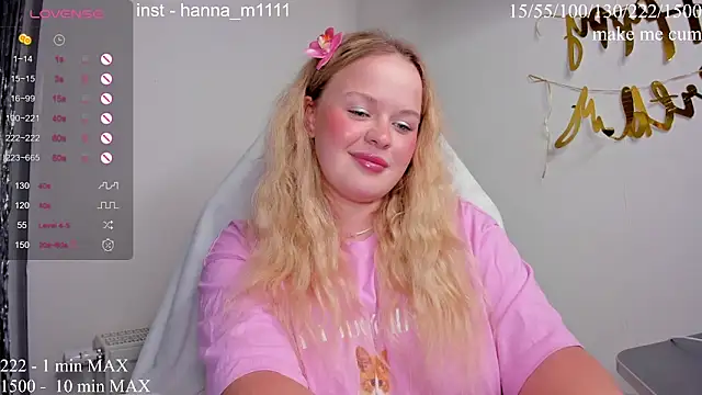 HANNA MONTANAS online show from May 14, 2026, 6:58 pm