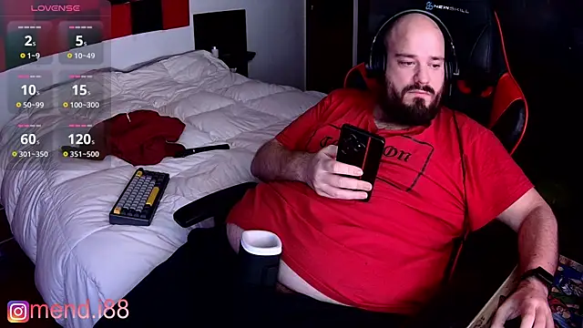 menditeta1 online show from January 14, 2025, 2:40 am