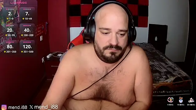 menditeta1 online show from October 13, 2025, 9:59 pm