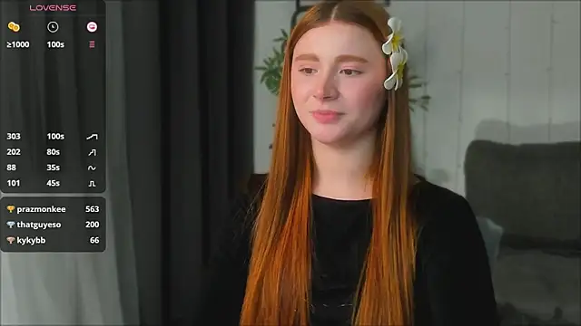 Snapshot of Freckle_Diyana chatting on February 9, 2025, 4:25 am Freckle Diyana online show from February 9, 2025, 4:25 am