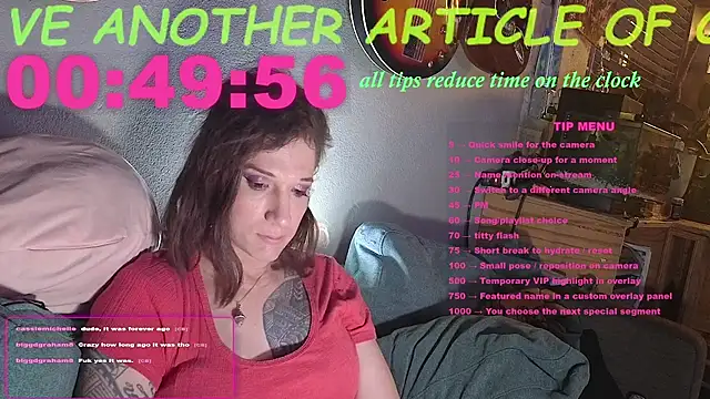 cassiemichellexx online show from January 12, 2026, 8:30 am