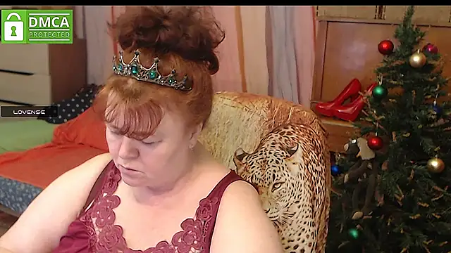 RoseRed69 online show from January 7, 2025, 2:10 am