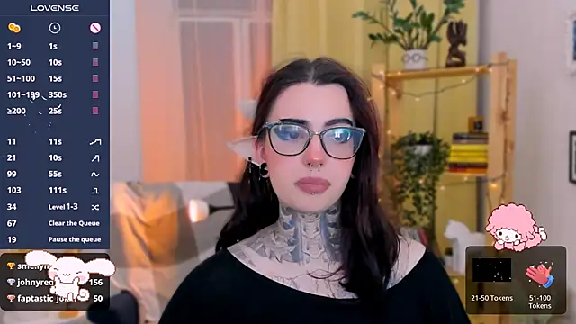 Snapshot of Dixi_Pixi_ chatting on January 18, 2025, 11:54 am Dixi Pixi online show from January 18, 2025, 11:54 am