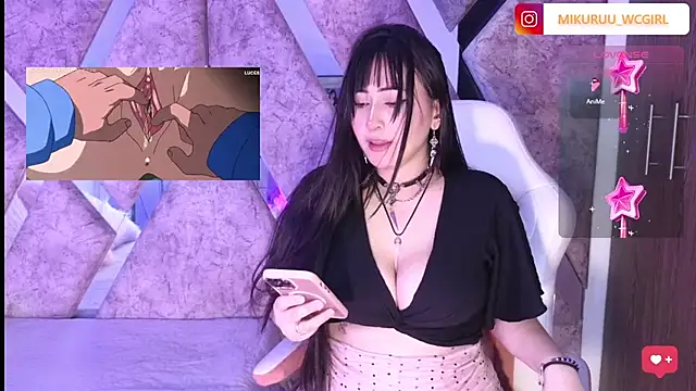 Snapshot of mikuru_hara chatting on March 21, 2025, 3:55 am mikuru hara online show from March 21, 2025, 3:55 am