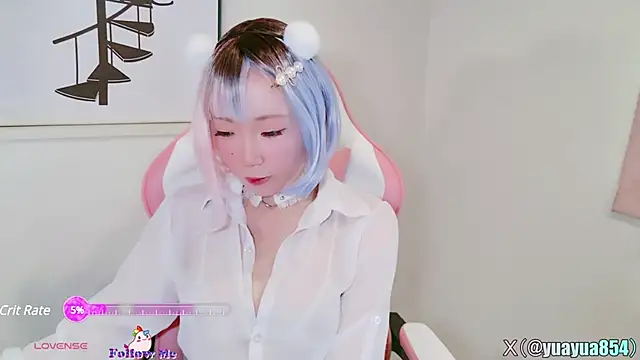 yuayua854 online show from March 23, 2025, 9:10 am