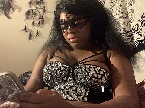 Sexy ebony BunNey online show from April 18, 2026, 9:04 pm
