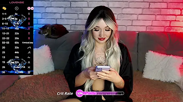 Eva Evile online show from April 12, 2026, 10:20 am