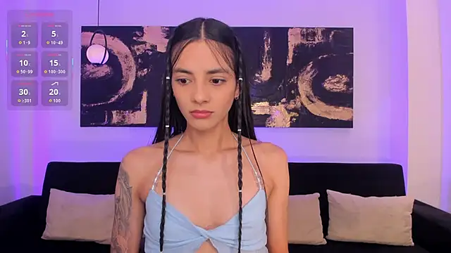 Snapshot of HannahJamesX chatting on October 17, 2025, 8:00 pm HannahJamesX online show from October 17, 2025, 8:00 pm