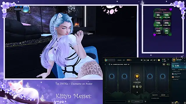 SassyKittyn online show from February 18, 2025, 6:26 am