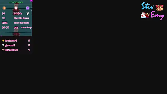 Snapshot of emiandstiv chatting on December 21, 2024, 7:06 pm emiandstiv online show from December 21, 2024, 7:06 pm