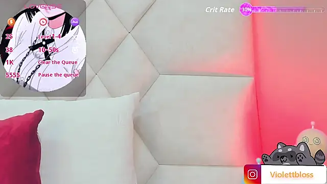 Violettbloss online show from September 20, 2025, 3:07 am