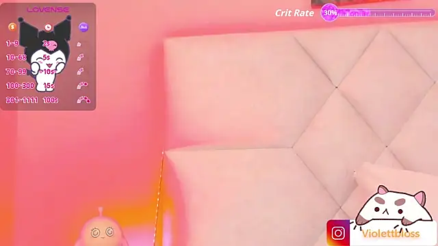 Violettbloss online show from October 9, 2025, 3:26 am