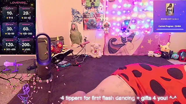 BabyZelda online show from March 8, 2026, 5:00 am