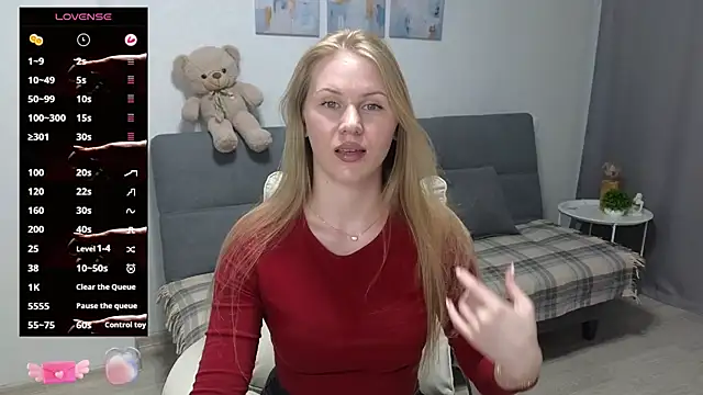 IsabelAllen online show from February 10, 2026, 11:58 am