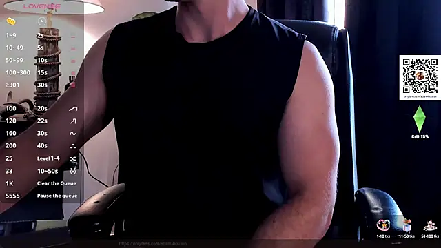 Snapshot of ADAM_BOUTON_ chatting on October 22, 2025, 12:05 pm ADAM BOUTON online show from October 22, 2025, 12:05 pm