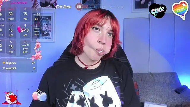 Snapshot of -kisa_ chatting on February 21, 2025, 9:56 am -kisa online show from February 21, 2025, 9:56 am