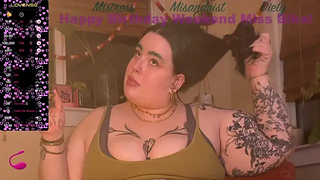 MissBika online show from January 15, 2025, 2:27 am