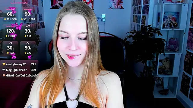 Snapshot of CuteMousee chatting on January 23, 2025, 6:24 pm CuteMousee online show from January 23, 2025, 6:24 pm