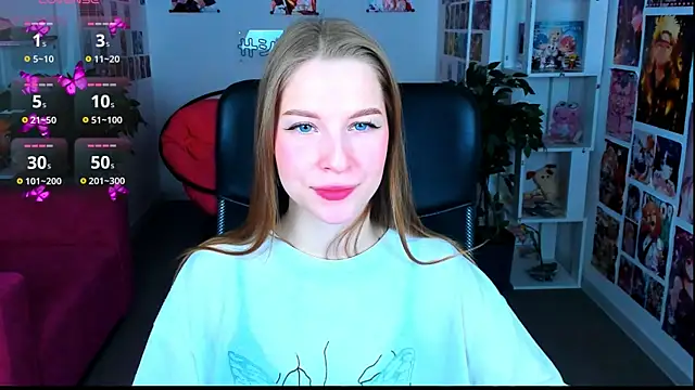 Snapshot of CuteMousee chatting on January 29, 2025, 6:01 am CuteMousee online show from January 29, 2025, 6:01 am