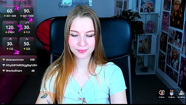 Snapshot of CuteMousee chatting on January 30, 2025, 11:44 am CuteMousee online show from January 30, 2025, 11:44 am