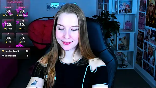 Snapshot of CuteMousee chatting on February 3, 2025, 12:14 pm CuteMousee online show from February 3, 2025, 12:14 pm