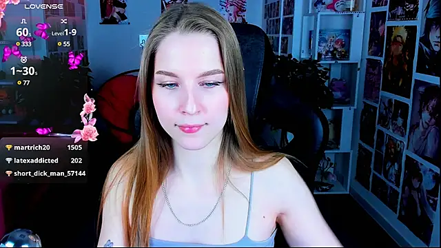 Snapshot of CuteMousee chatting on February 20, 2025, 8:28 am CuteMousee online show from February 20, 2025, 8:28 am