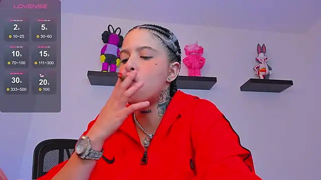 Snapshot of Gangster_Girl chatting on March 21, 2025, 1:34 am Gangster Girl online show from March 21, 2025, 1:34 am