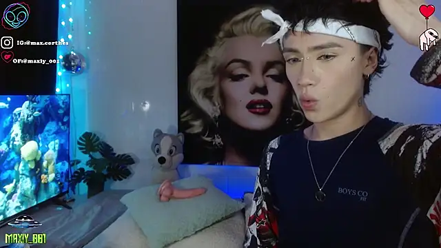 maxiy 001 online show from March 5, 2026, 4:36 pm