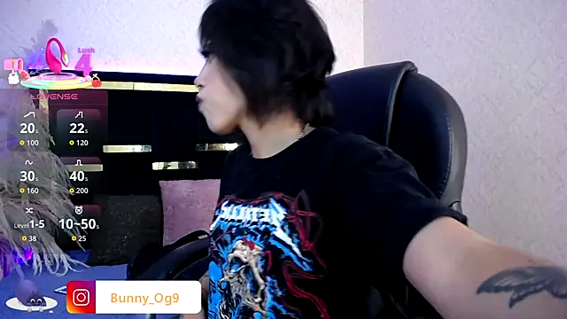 Snapshot of Bunny_O chatting on September 9, 2025, 1:49 am Bunny O online show from September 9, 2025, 1:49 am