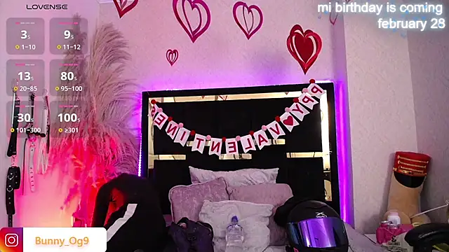 Bunny O online show from February 22, 2026, 12:45 am