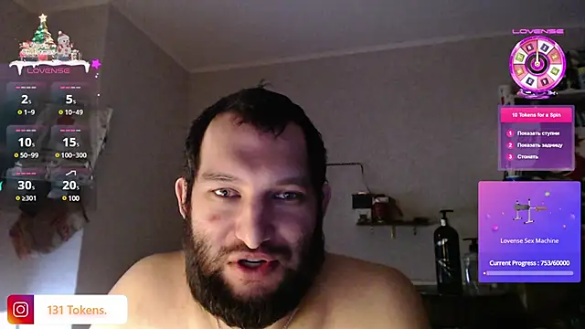 BISEXGOOD777 online show from January 7, 2025, 3:54 pm