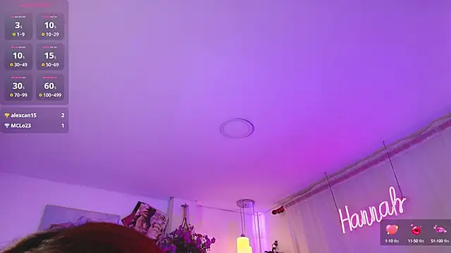 HANNAH LOVEE online show from February 1, 2025, 6:32 am