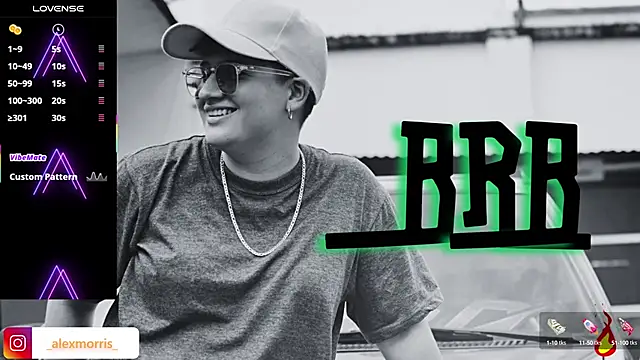  AlexMorris online show from October 10, 2025, 4:44 am