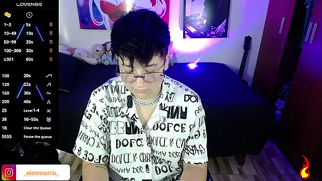  AlexMorris online show from February 14, 2026, 3:53 pm