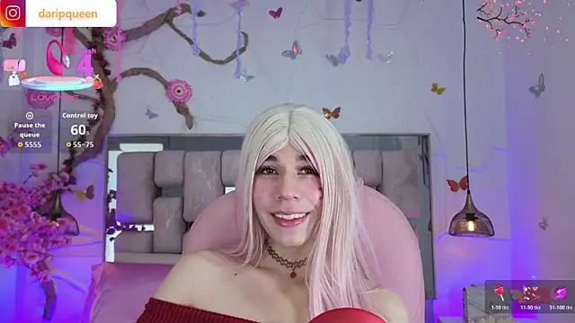 DaripQueen online show from March 20, 2026, 1:38 pm