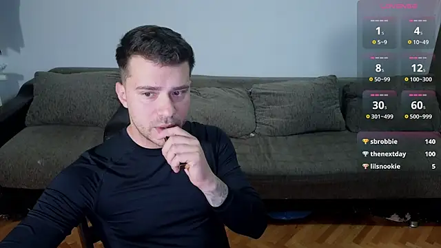 JohnnyStepBro online show from October 23, 2025, 4:50 pm