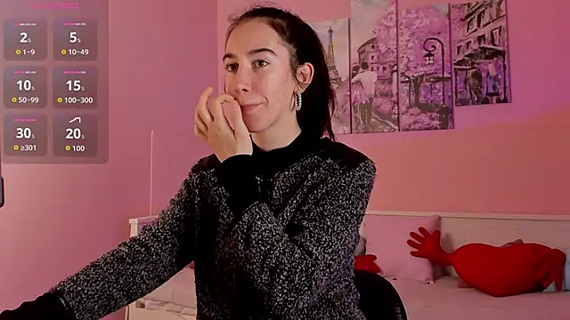 Snapshot of Belle_Via chatting on September 19, 2025, 3:24 pm Belle Via online show from September 19, 2025, 3:24 pm