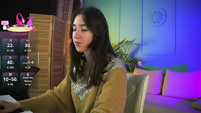 Snapshot of Belle_Via chatting on October 30, 2025, 3:35 pm Belle Via online show from October 30, 2025, 3:35 pm