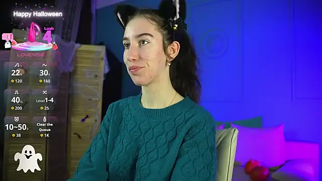 Snapshot of Belle_Via chatting on October 31, 2025, 3:46 pm Belle Via online show from October 31, 2025, 3:46 pm