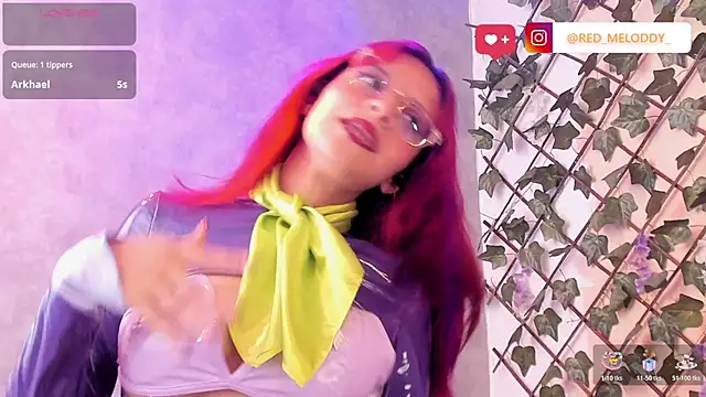 RedMeloddy online show from March 7, 2026, 8:39 pm