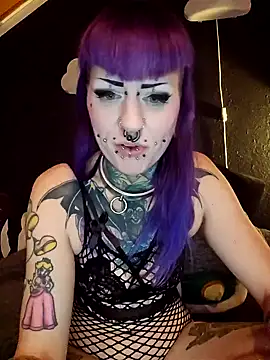 Purple Coffin666 online show from January 13, 2025, 7:10 pm