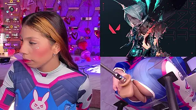 LunaAridi online show from February 13, 2026, 8:27 pm