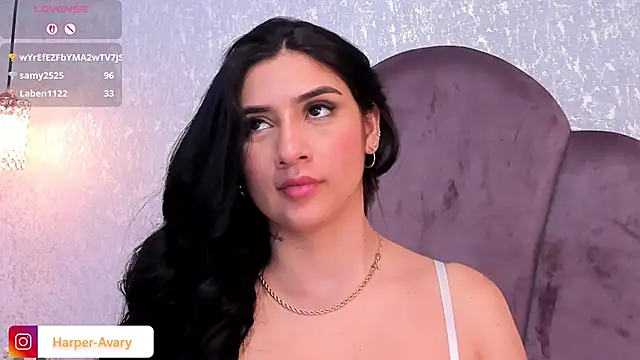 Snapshot of Harper-Avary chatting on March 13, 2025, 11:16 pm Harper-Avary online show from March 13, 2025, 11:16 pm