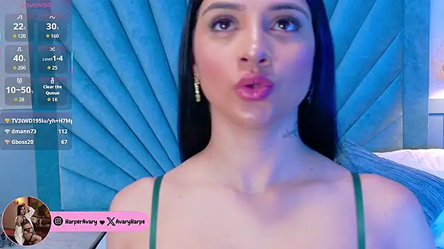 Snapshot of Harper-Avary chatting on September 8, 2025, 2:16 pm Harper-Avary online show from September 8, 2025, 2:16 pm