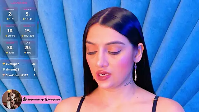 Snapshot of Harper-Avary chatting on October 10, 2025, 3:00 pm Harper-Avary online show from October 10, 2025, 3:00 pm